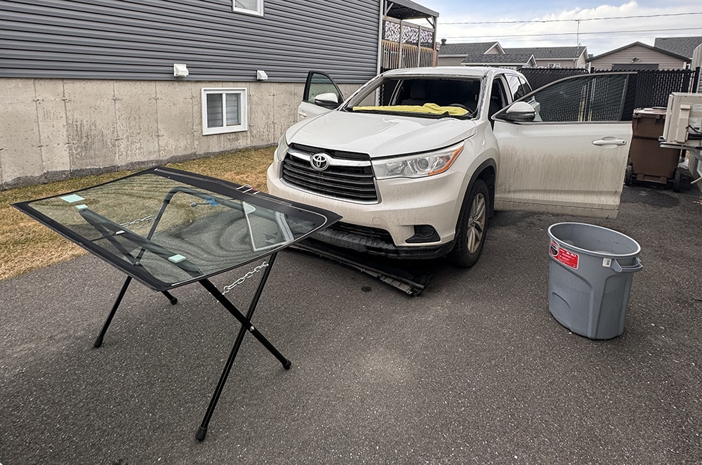 Calibration de pare-brise à Sherbrooke